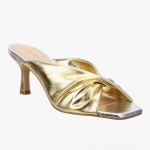 CARRANO Sage Leather Slide Sandal